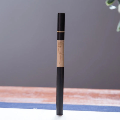 1pc Wood Incense Tube Natural Square Wooden Incense Stick Barrel Holder Convenient Carrying