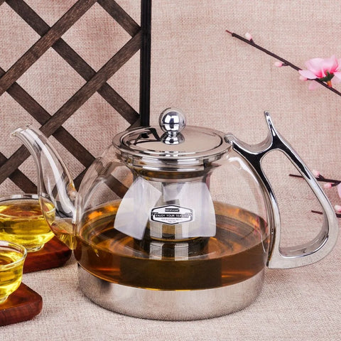 Heat Resistant Glass Teapot Electromagnetic Furnace Multifunctional Teapot Induction Cooker Kettle