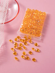 50PCS Diamond Table Acrylic Crystal Scatter Gemstones Are Used to DIY Fill Vases for Birthday Gift Party Table Decorations