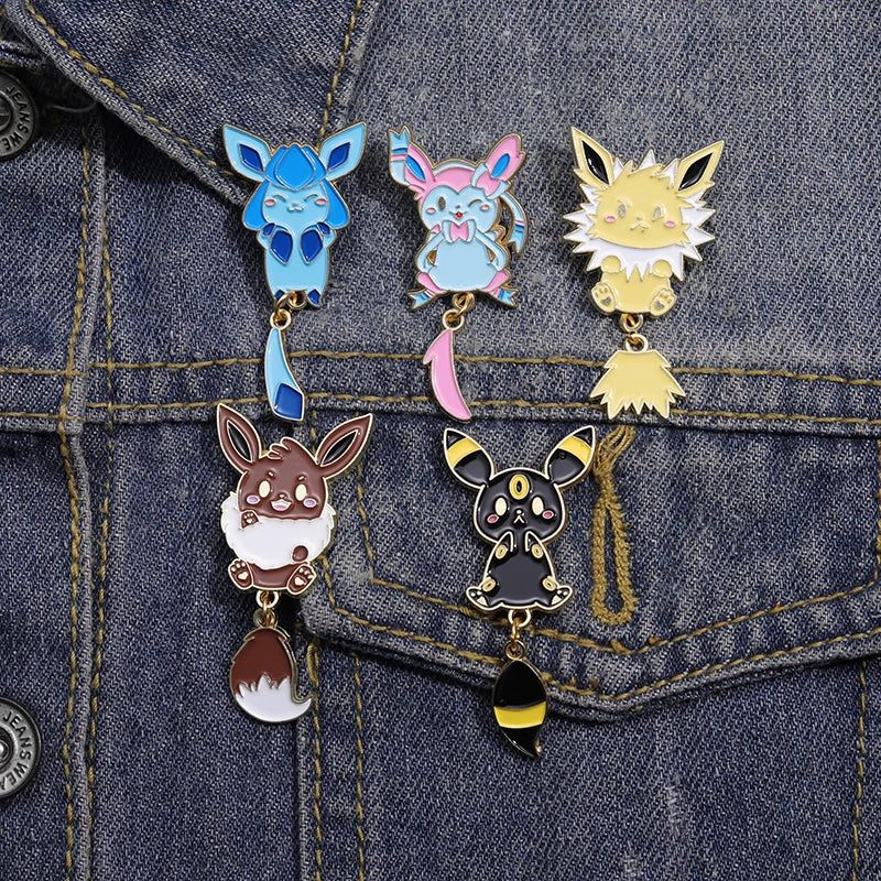 Kawaii Enamelld Pins Cool Pendant Brooches Clothing Backpack Lapel Badges Fashion Jewelry Accessories For Kids Friends Gifts