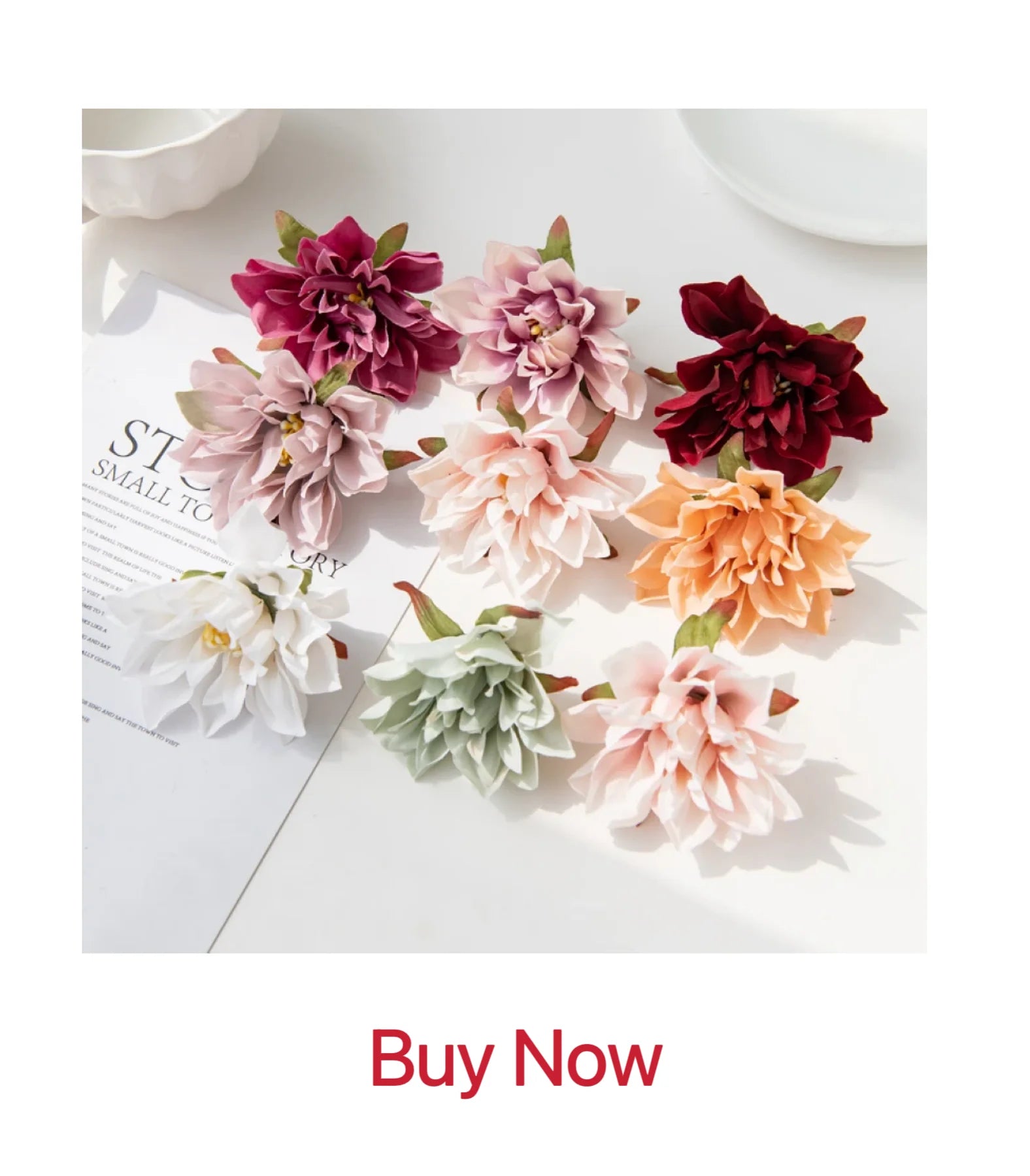 1/3pcs Artificial Flower silk Peony rose Bouquet for Home decor Table vase Wedding bridal bouquet Decoration diy gift Hot sales