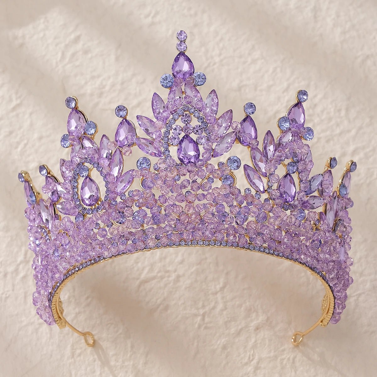 Luxury  Zircon Wedding Crown Bridal Headwear Brithday Party Crystal Rhinestone Headband Handwork Headpiece for Women Tiaras