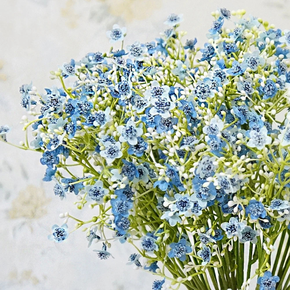Artificial Flower Gypsophila Festival Party Wedding Bride Bouquet Outdoor Garden Garland Home Vase Table Handmade Diy Gift Decor