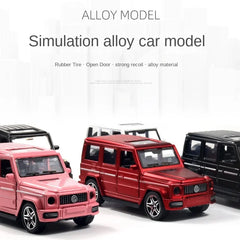 Car toys, children's toys Off road car two door alloy car model wholesale cake gift decoration
