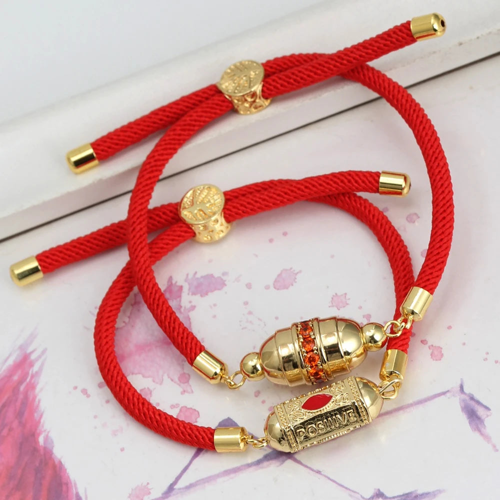 Enamel Tube Spacer Colored Zircon Beads Charm Bracelet For Women Adjustable Leaf Buckle Pull Rope Boho Summer Beach Jewelry Gift