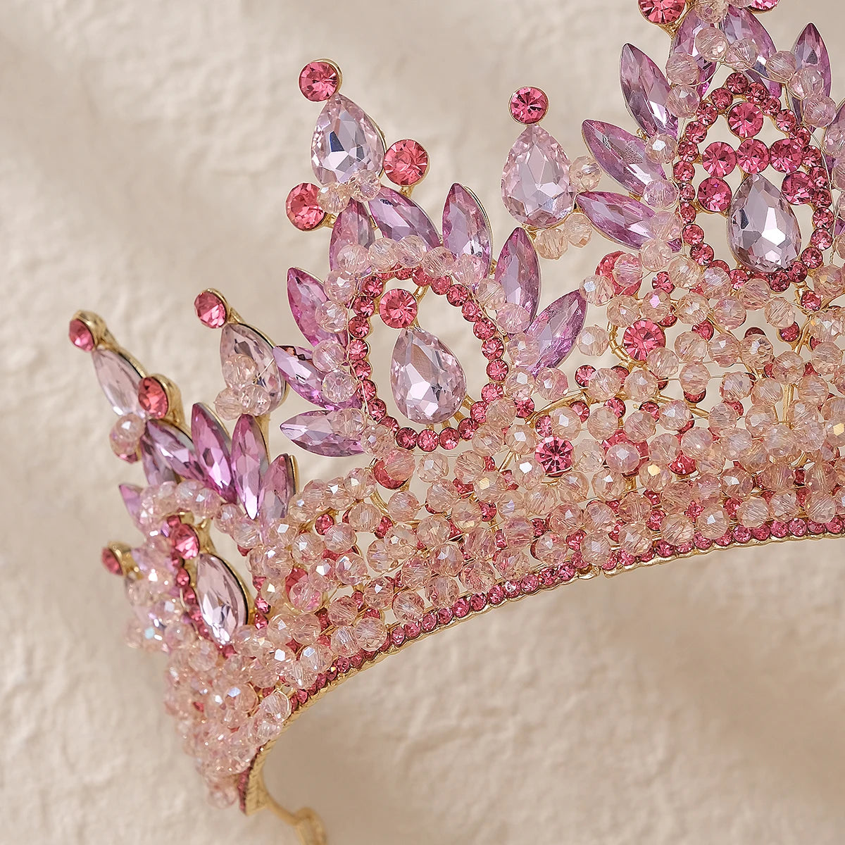 Luxury  Zircon Wedding Crown Bridal Headwear Brithday Party Crystal Rhinestone Headband Handwork Headpiece for Women Tiaras
