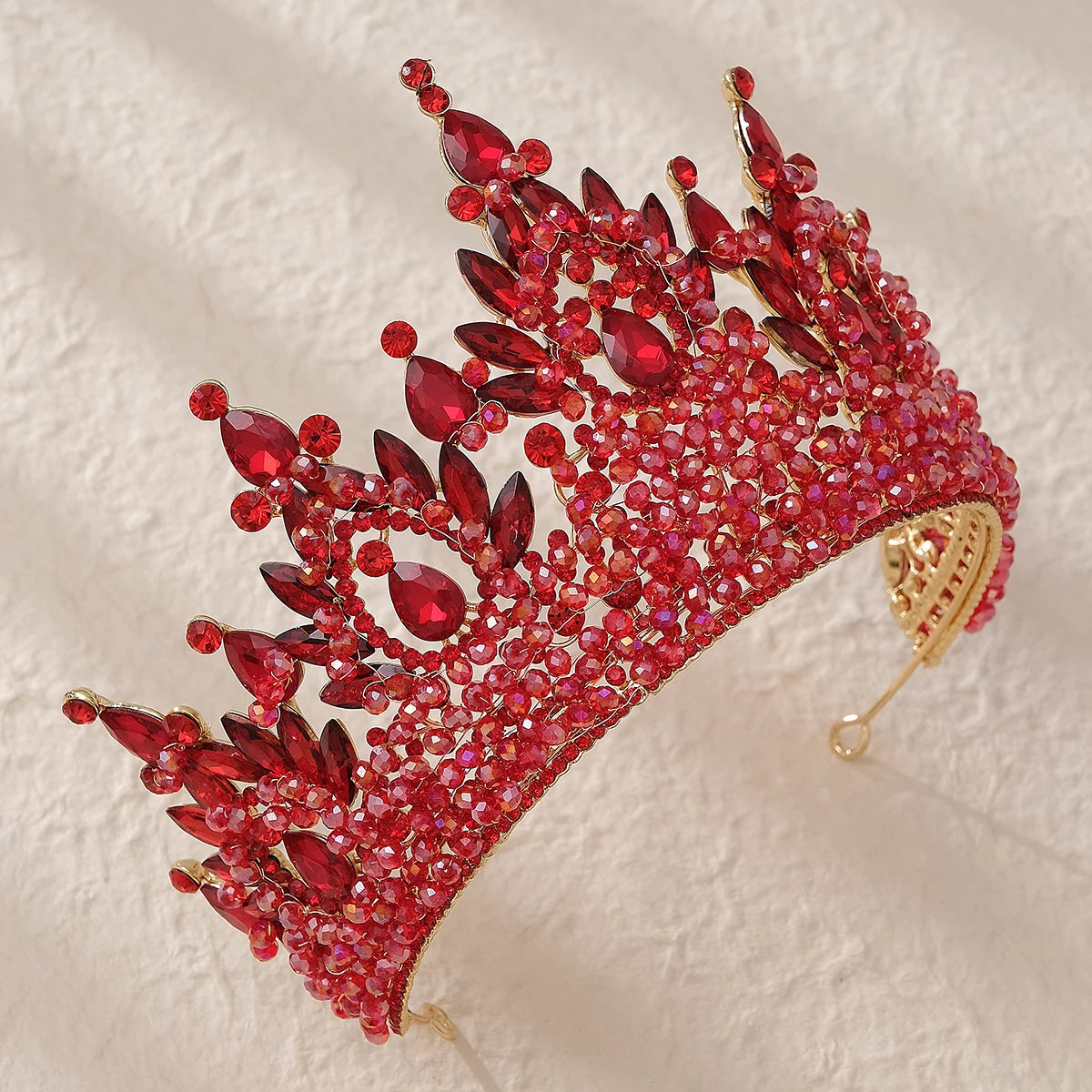 Luxury  Zircon Wedding Crown Bridal Headwear Brithday Party Crystal Rhinestone Headband Handwork Headpiece for Women Tiaras