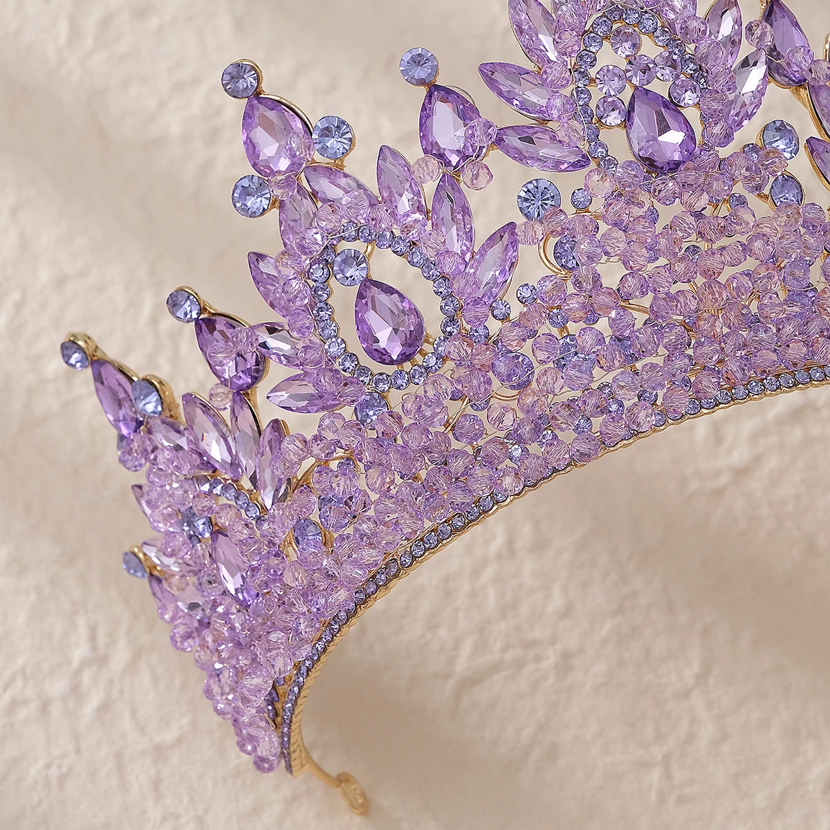 Luxury  Zircon Wedding Crown Bridal Headwear Brithday Party Crystal Rhinestone Headband Handwork Headpiece for Women Tiaras