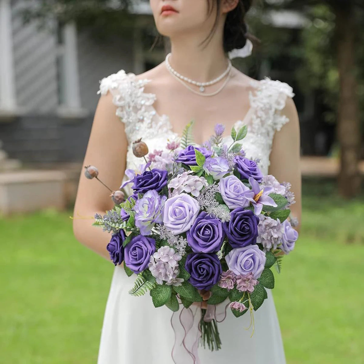 Artificial Flowers Rose Fake Flower   Decor Party Garden Wedding Marriage Decoration Bouquet Garland DIY Gift Accessories Wreath