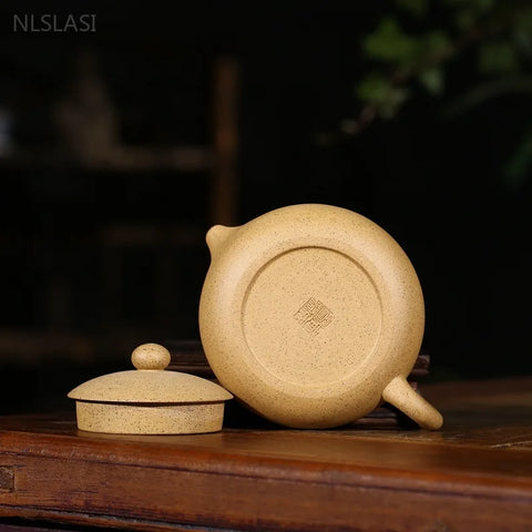 170ml Yixing Purple Clay Tea Pot Hand-carved Filter Beauty Teapot Tradition Pu 'er Tea Infuser Customized Chinese Zisah Teaware