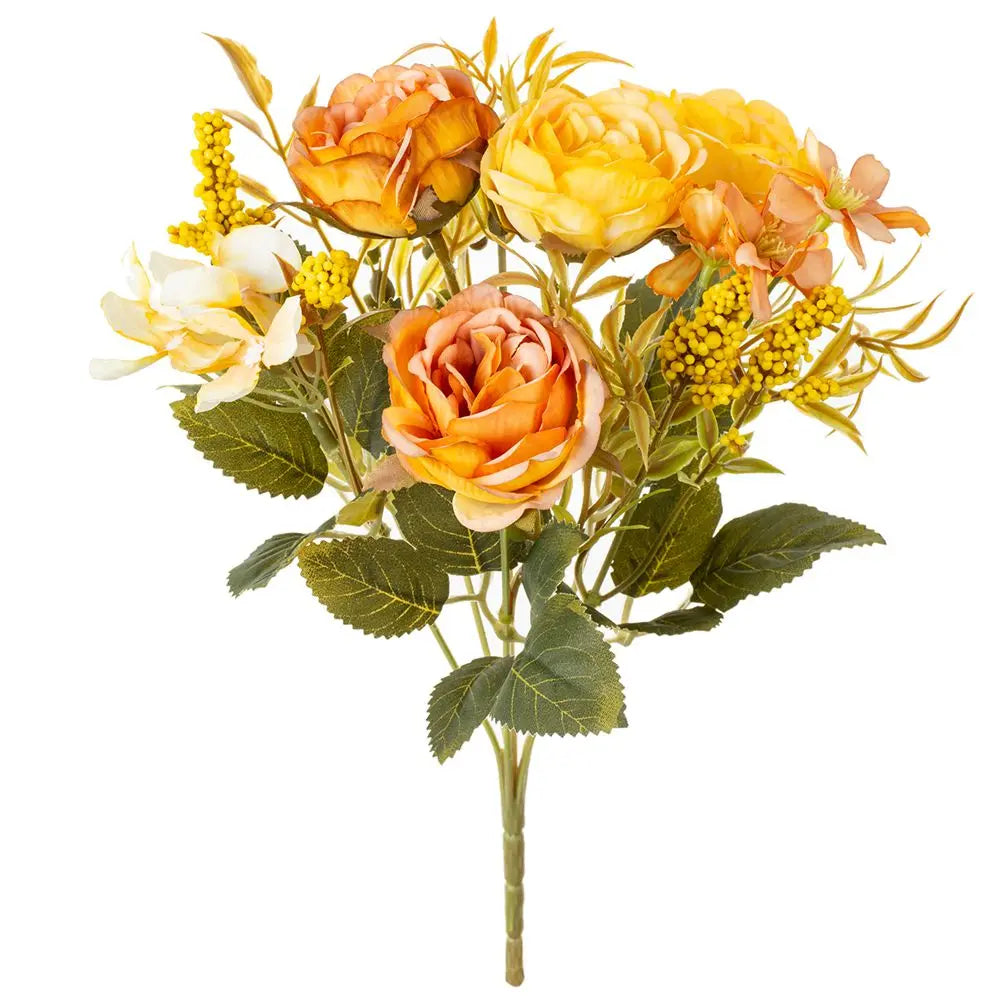 1/3pcs Silk Artificial Flowers Roses Peony Wedding Bridal Bouquets Home Outdoor Garden Arch Diy Gifts Festival Table Decorations