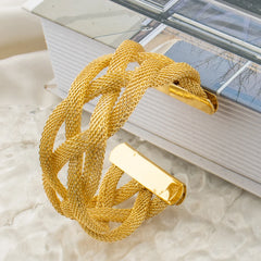 Dubai Gold Color Bracelet for Women Classic Fashion Rust Proof Large Chain Girl Wrist Jewelry New Design Cuban Bangle Party Gift