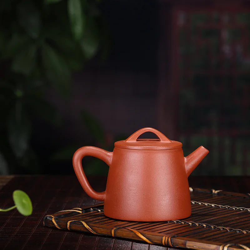 High Stone Ladle Purple Clay Pot Zisha Teapot Yixing Handmade Pot Kung-fu Teaware  Purple Clay Drinkware For Puer Green Black