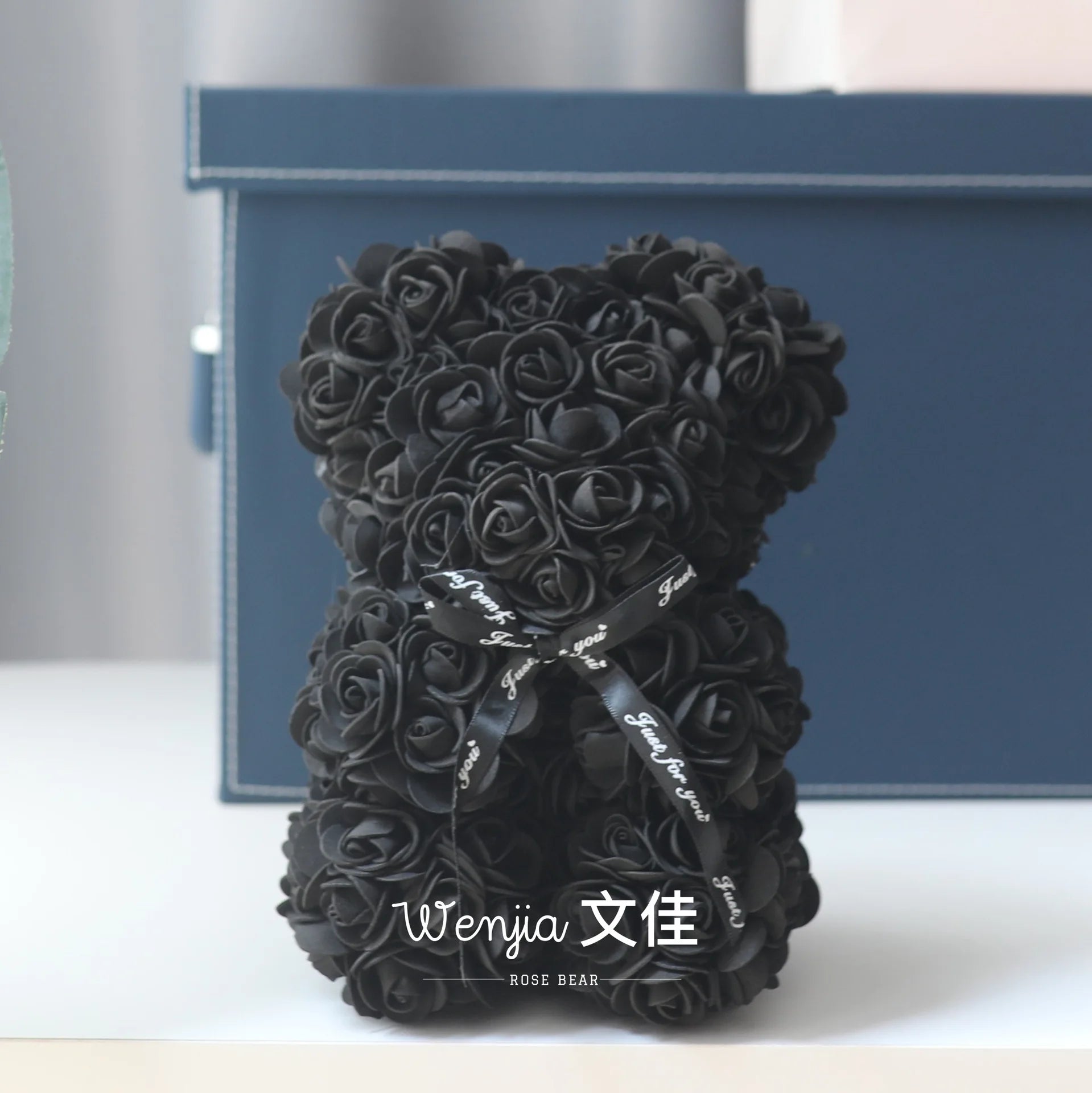 1pc Artificial Rose Bear Flower a Gift for Women Christmas Valentine's Day Birthday Anniversary Supplies  Party Decoration