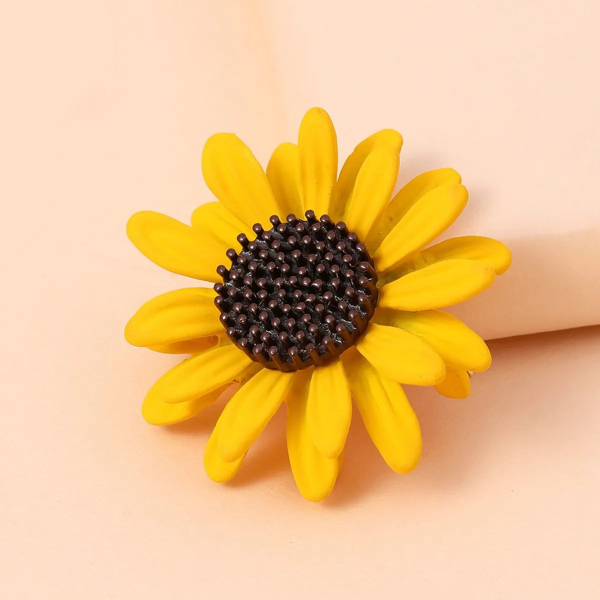 Trendy Sunflower Bee Alloy Zirconia Brooches For Women Girls Gold Color Flower Metal Crystal Jewelry Party Birthday Daily