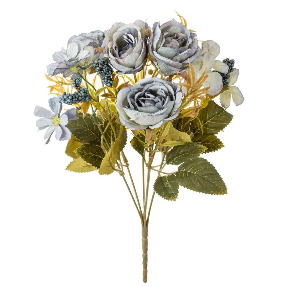 1/3pcs Silk Artificial Flowers Roses Peony Wedding Bridal Bouquets Home Outdoor Garden Arch Diy Gifts Festival Table Decorations
