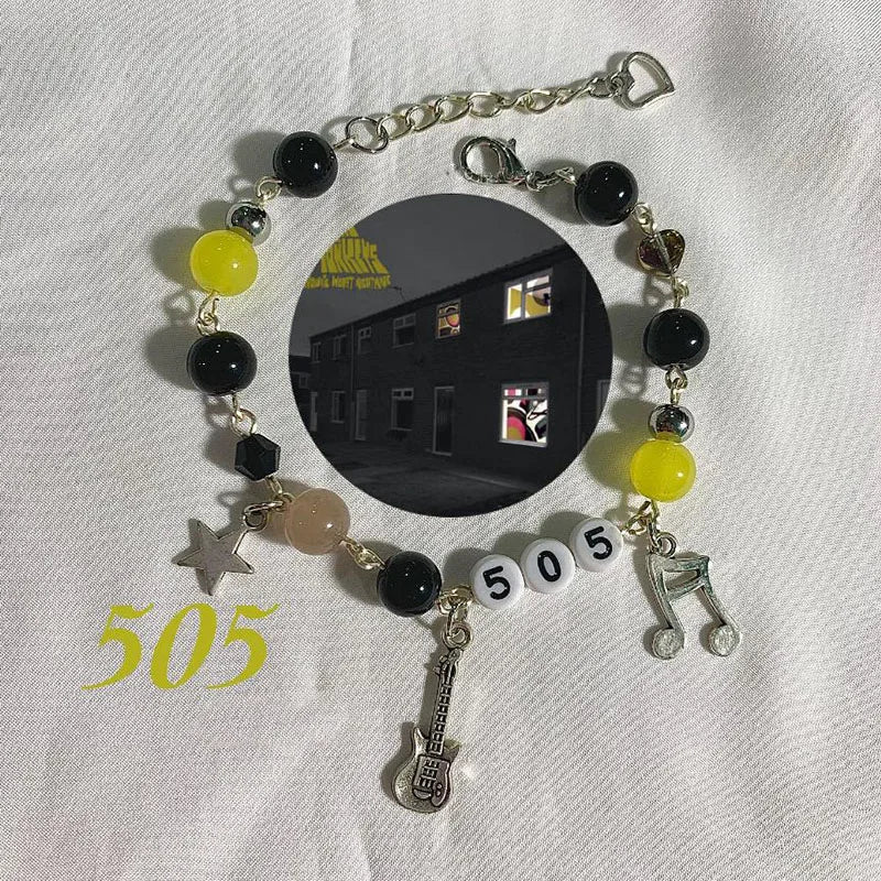 Handmade 505 beaded bracelet cute jewelry