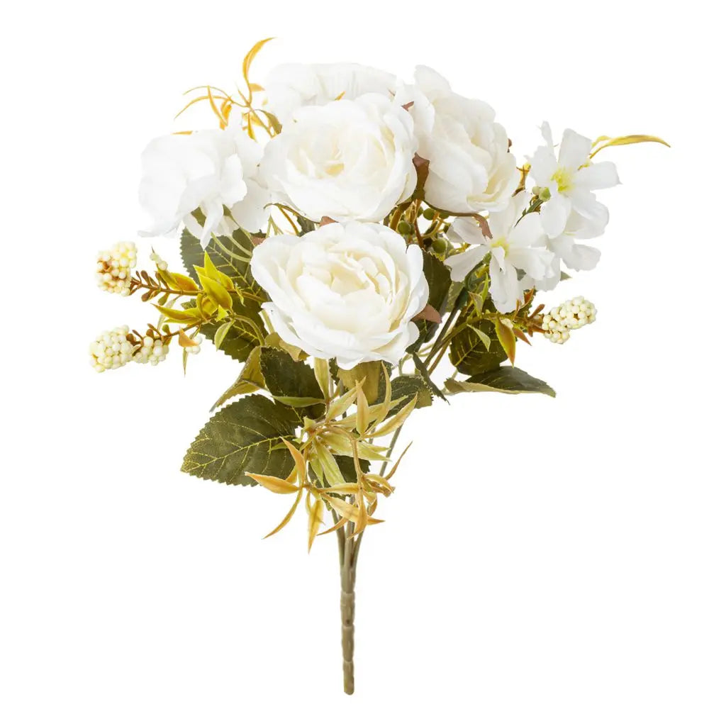 1/3pcs Silk Artificial Flowers Roses Peony Wedding Bridal Bouquets Home Outdoor Garden Arch Diy Gifts Festival Table Decorations