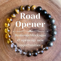 6 Dad Gifts from Son Natural Stone Bracelet Women Men Attract Good Luck Money Health Green Malachite Tiger Eye Beads Bangles