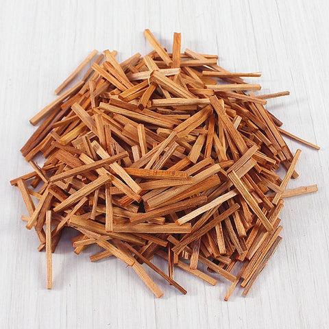 50g Natural Sandalwood Sticks Incense Natural Hand Split Wood Strips Purifying Healing Meditation Stress Relief Aromatherapy