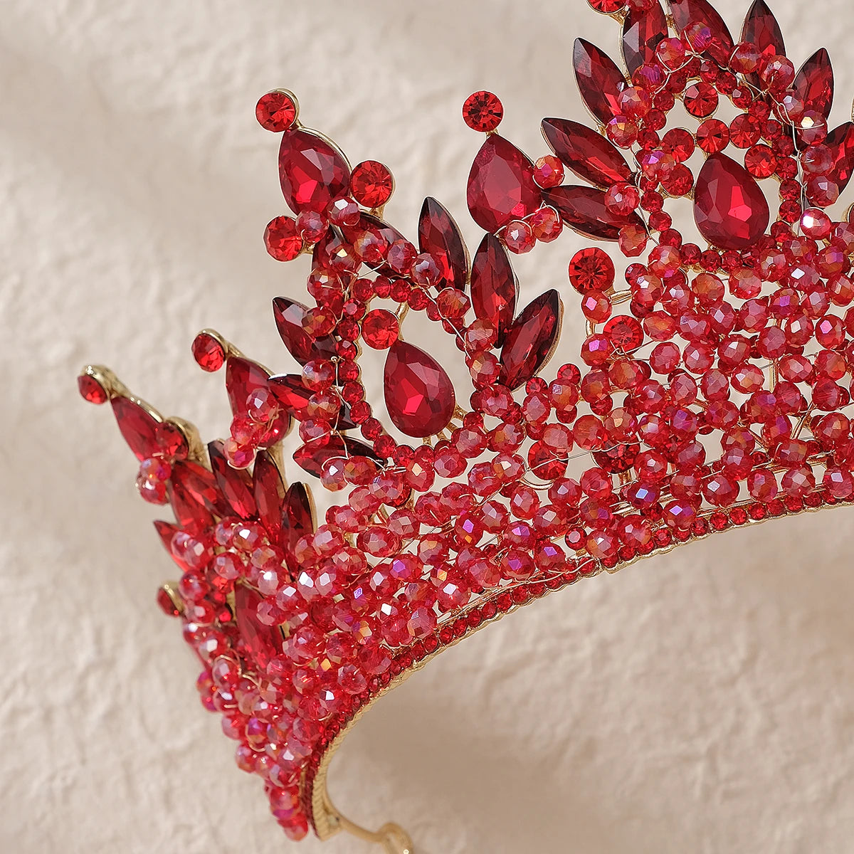 Luxury  Zircon Wedding Crown Bridal Headwear Brithday Party Crystal Rhinestone Headband Handwork Headpiece for Women Tiaras