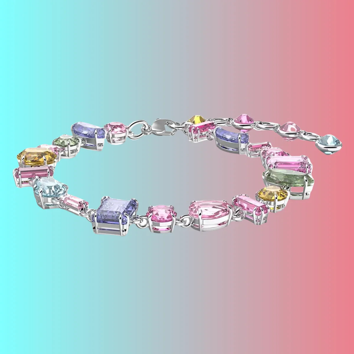 Cat Accessories Austrian Crystal Jewelry 2025 Hot candy Colorful Crystal Necklace Exquisite luxury premium gift for girls