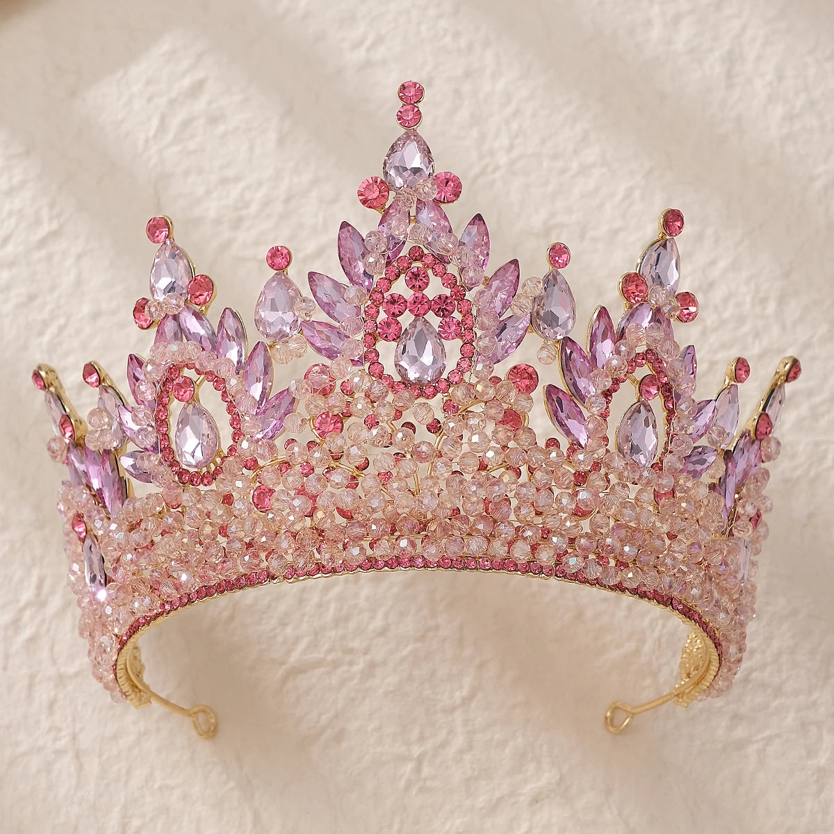Luxury  Zircon Wedding Crown Bridal Headwear Brithday Party Crystal Rhinestone Headband Handwork Headpiece for Women Tiaras