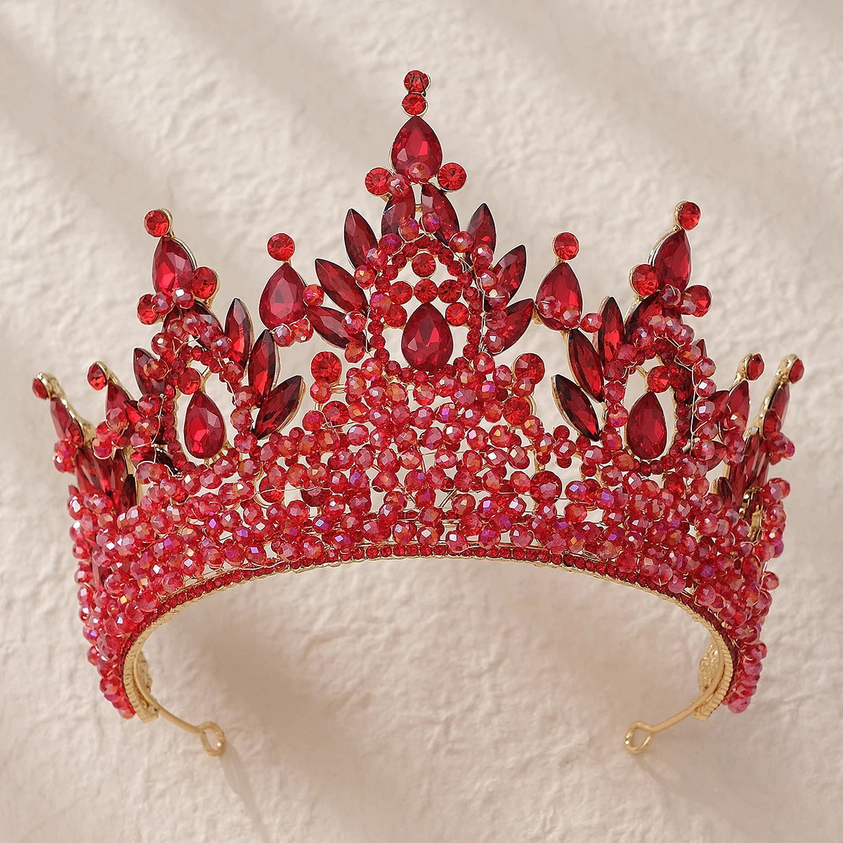 Luxury  Zircon Wedding Crown Bridal Headwear Brithday Party Crystal Rhinestone Headband Handwork Headpiece for Women Tiaras