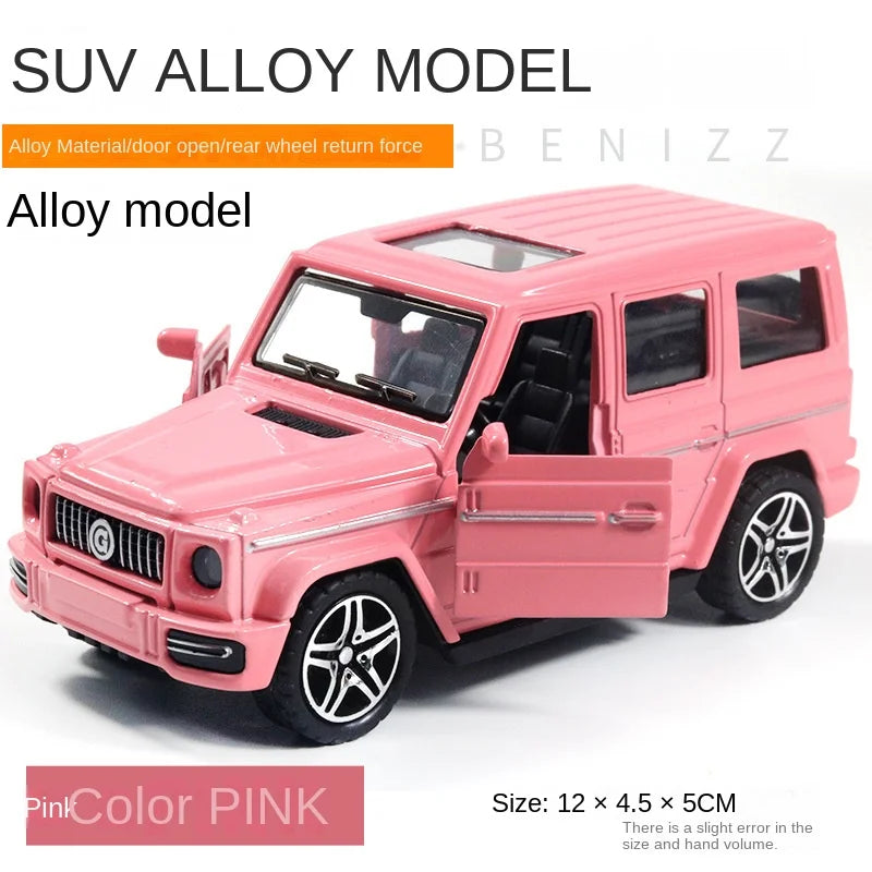 Car toys, children's toys Off road car two door alloy car model wholesale cake gift decoration
