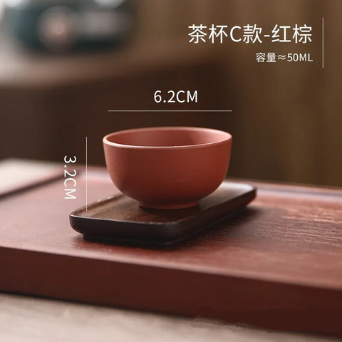 1pcs Boccaro Cup Ceramic Cup Porcelain China Kung Fu Tea Cups Pottery Drinkware Tableware Coffee Mug Wine Mugs Wholesale