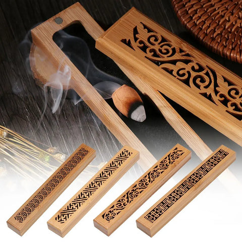 Retro Aromatherapy Home Decor Buddhism Incense Holder Censer Joss-stick Inserted Ash Catcher