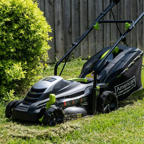 50514 14" 11-Amp Corded Electric Lawn Mower, Black