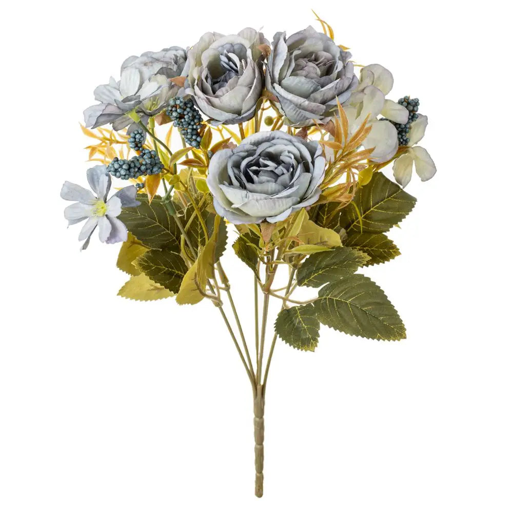 1/3pcs Silk Artificial Flowers Roses Peony Wedding Bridal Bouquets Home Outdoor Garden Arch Diy Gifts Festival Table Decorations