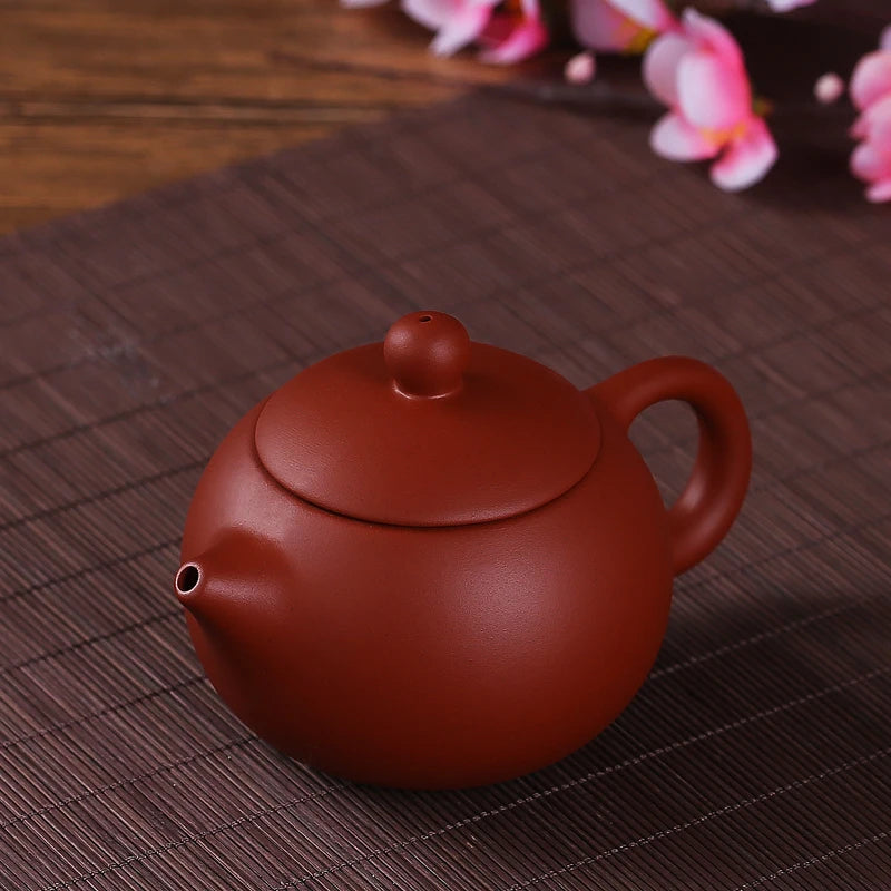 Chinese Handmade Zisha Kungfu Pot Purple Clay Tea Cup Xishi Hu Tea Pot Zisha Clay Gongfu Teapot