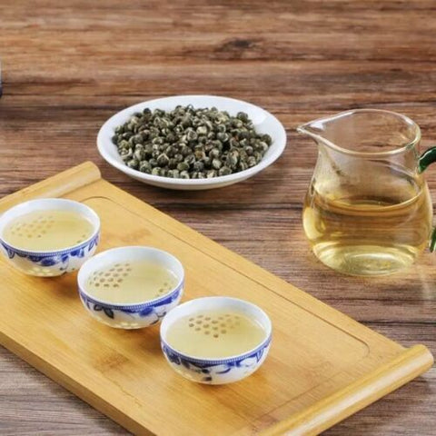 Organic Jasmine Green Tea Dragon Ball Tea Chinese Loose Leaf 100g/3.5oz