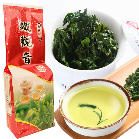 250g China Green Tea Oolong Tea Tieguanyin Organic Tie Guan Yin Vacuum Package tea